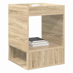 vidaXL End Table 2 pcs Sonoma Oak 40 x 40 x 56 cm Engineered Wood 3