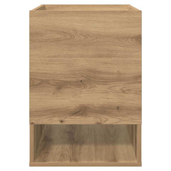 vidaXL End Table Artisan Oak 40 x 40 x 56 cm Engineered Wood 6