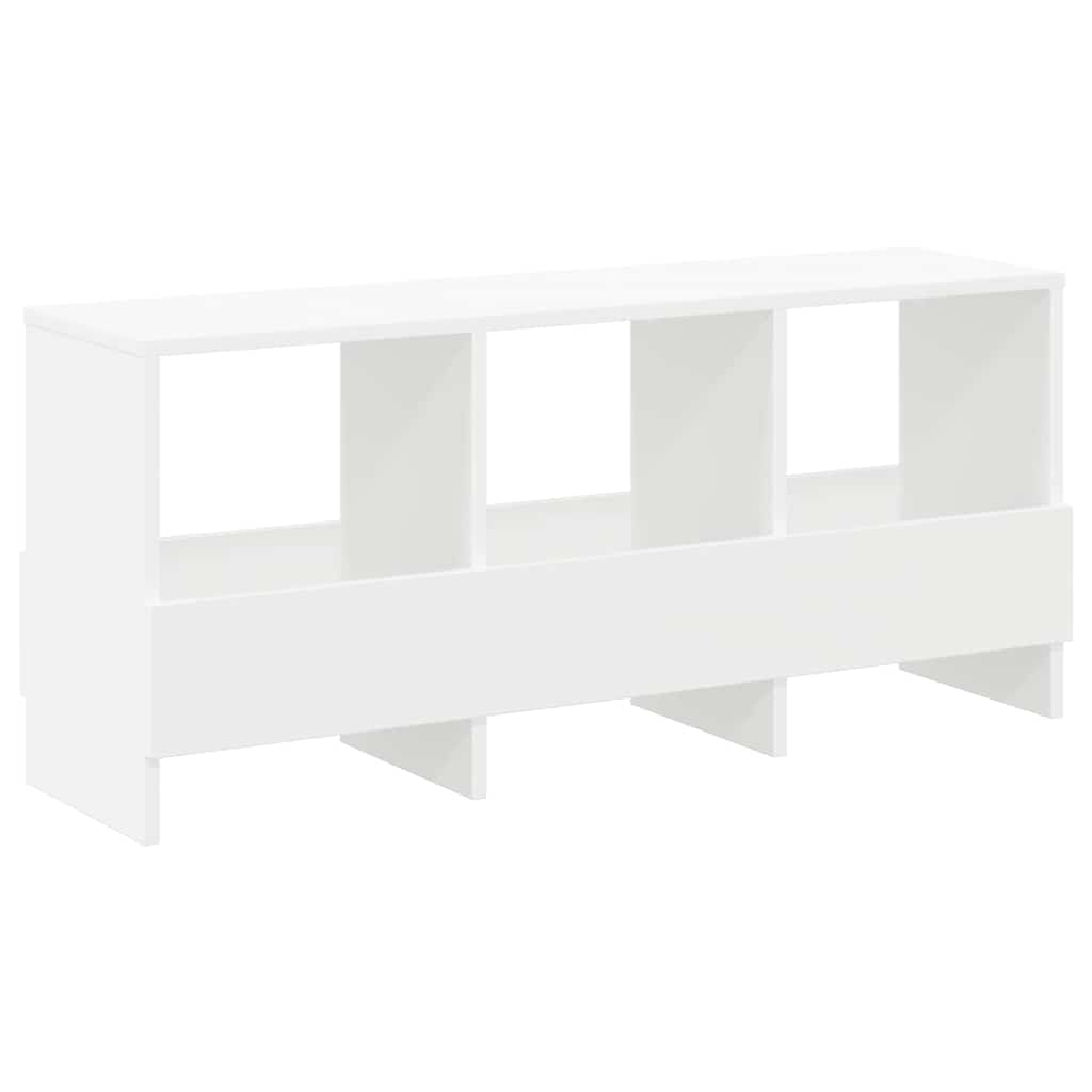 vidaXL Magazine Rack White 102 x 30 x 45 cm 2