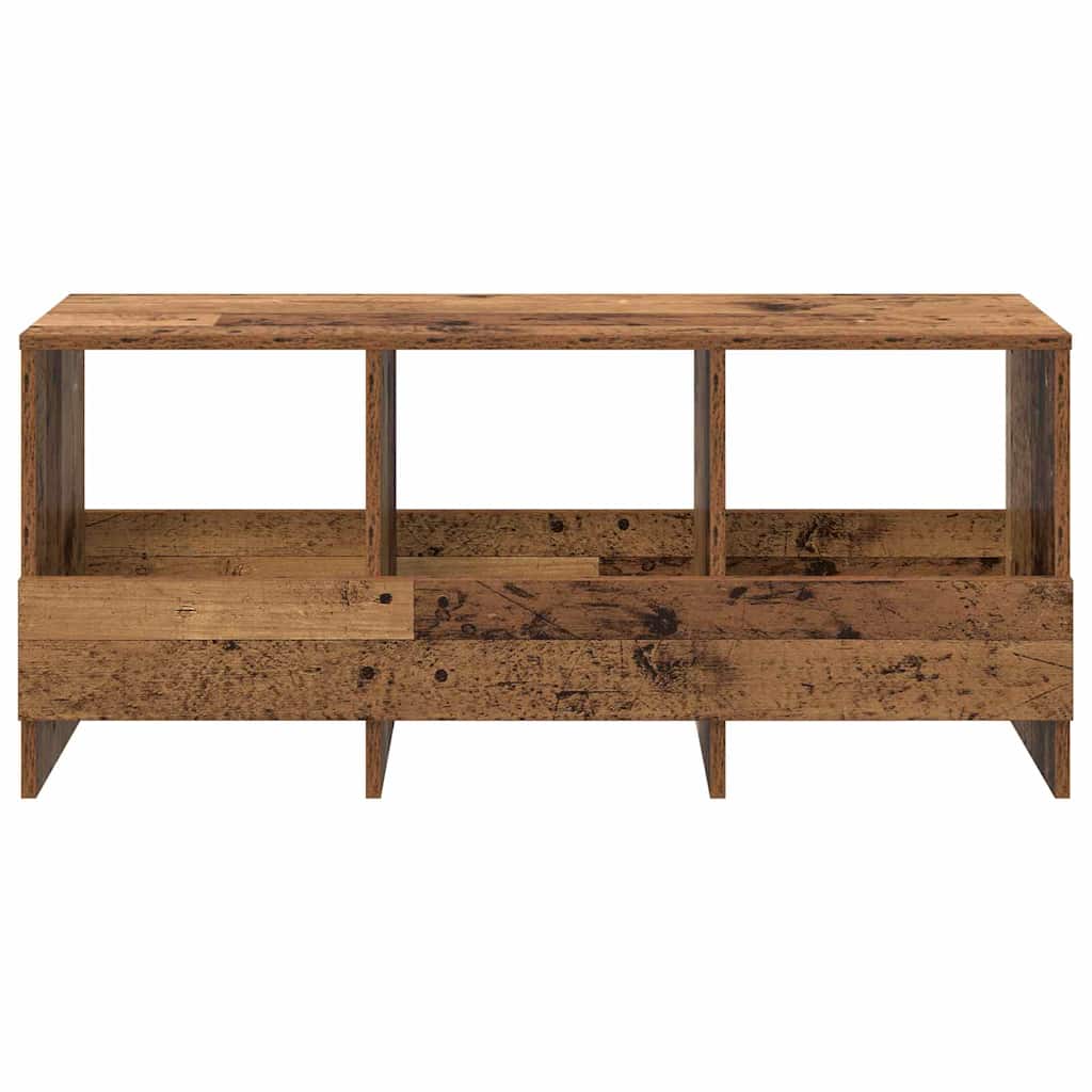 vidaXL Magazine Rack Old Wood 102 x 30 x 45 cm 6