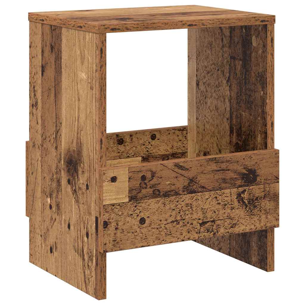 vidaXL Magazine Rack 2 pcs Old Wood 35 x 30 x 45 cm 6