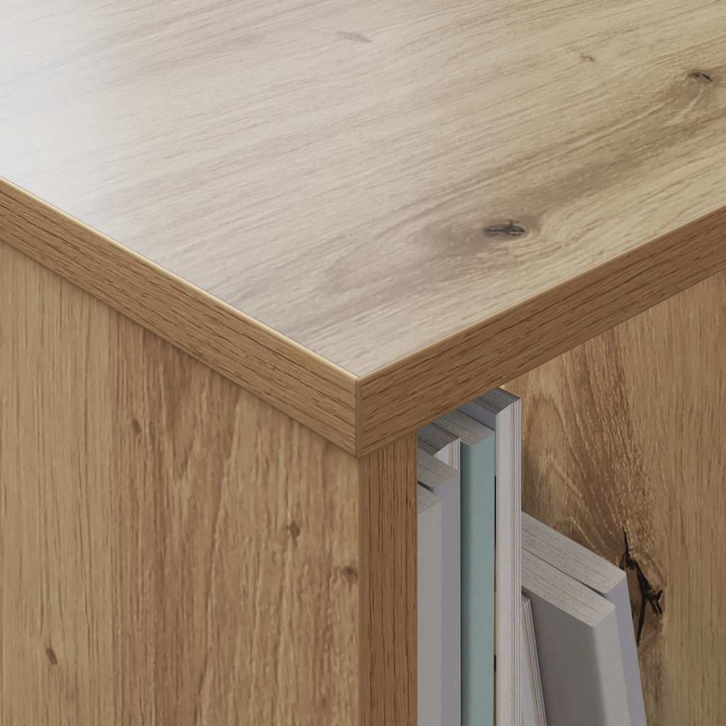 vidaXL Magazine Rack 2 pcs Artisan Oak 35 x 30 x 45 cm 5