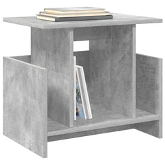 vidaXL TV Stand 50 x 35 x 45 cm Concrete Grey Engineered Wood 3