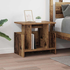 vidaXL TV Stand 2 pcs Old Wood Engineered Wood 5