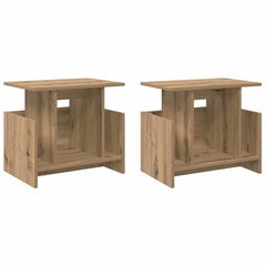 TV Stand Engineered Wood 2 Artisan oak