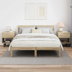 vidaXL Bedside Table 2 pcs Sonoma Oak 40.5 x 40 x 48 cm 4