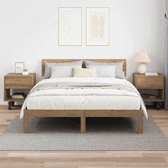 vidaXL Bedside Table 2 pcs Artisan Oak 40.5 x 40 x 48 cm 4
