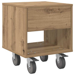 vidaXL Bedside Table 2 pcs Artisan Oak 40.5 x 40 x 48 cm 5