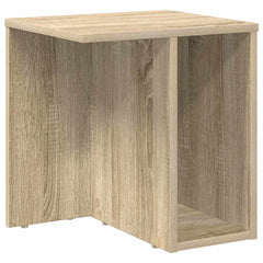 vidaXL End Table 2 pcs Sonoma Oak 37 x 32 x 40 cm Engineered Wood 5