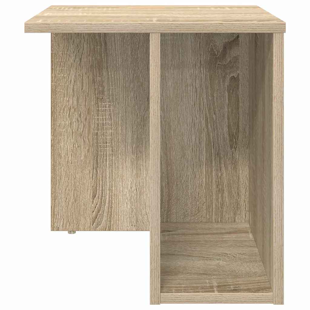 vidaXL End Table 2 pcs Sonoma Oak 37 x 32 x 40 cm Engineered Wood 6