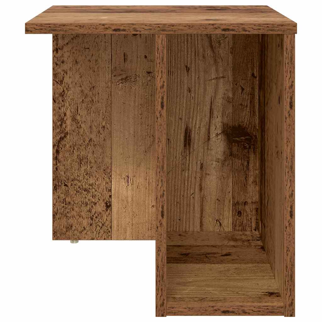 vidaXL End Table 2 pcs Old Wood 37 x 32 x 40 cm Engineered Wood 6