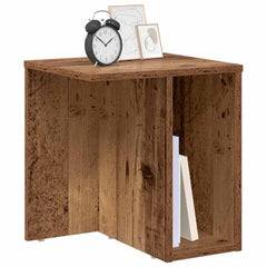 vidaXL End Table 2 pcs Old Wood 37 x 32 x 40 cm Engineered Wood 3