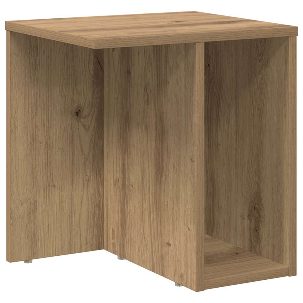 vidaXL End Table 2 pcs Artisan Oak 37 x 32 x 40 cm Engineered Wood 5