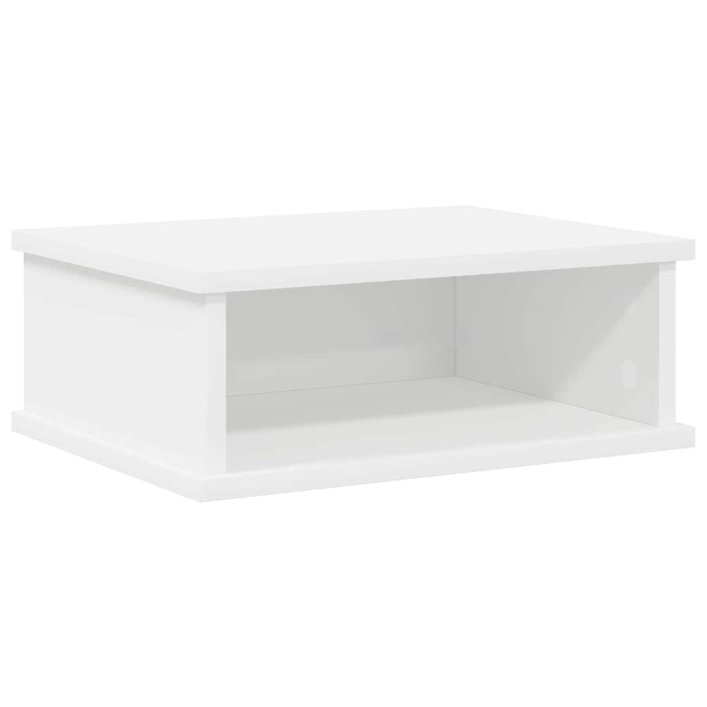 vidaXL Bedside Table 2 pcs White 40 x 31 x 15 cm Engineered Wood 5