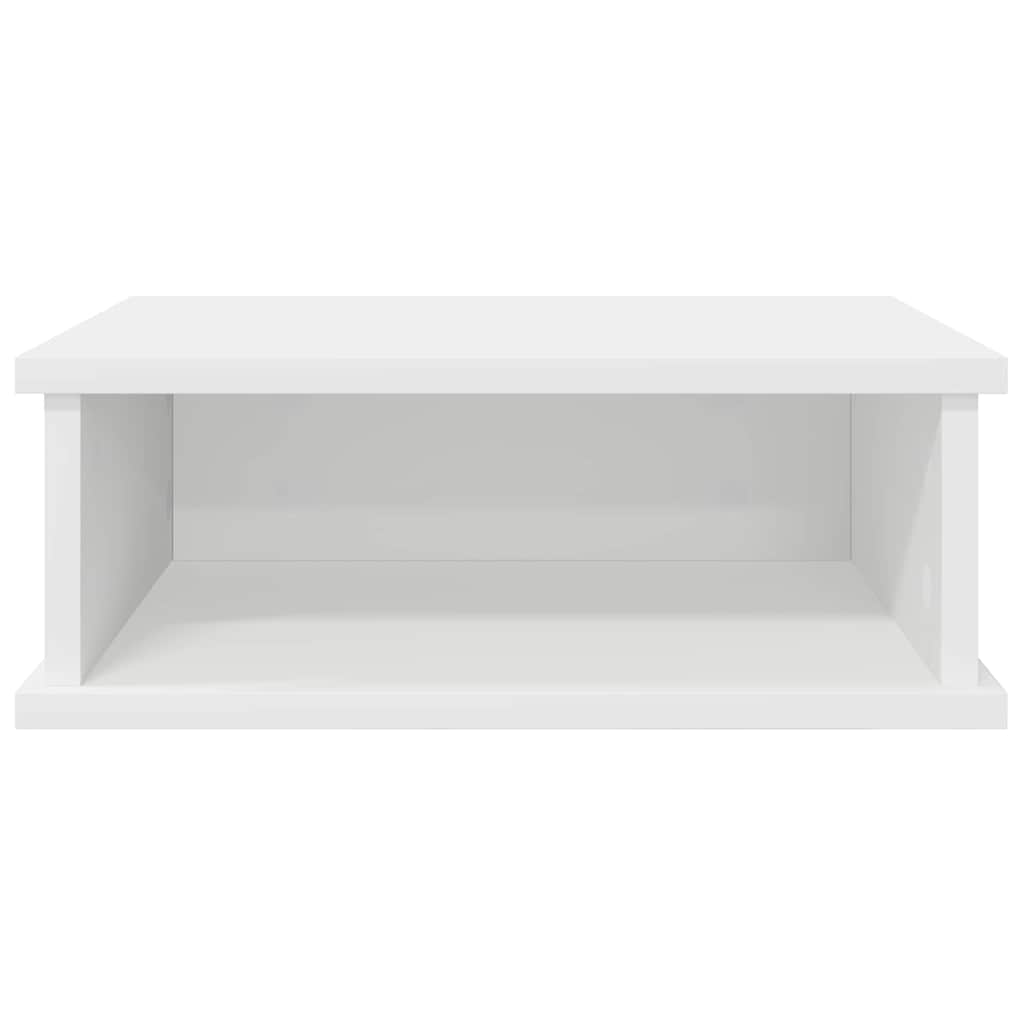 vidaXL Bedside Table 2 pcs White 40 x 31 x 15 cm Engineered Wood 6
