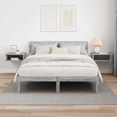 vidaXL Bedside Table 2 pcs Grey Sonoma 40 x 31 x 15 cm Engineered Wood 4