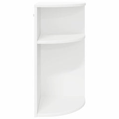 vidaXL End Table White 29.6 x 29.6 x 60 cm Engineered Wood 5