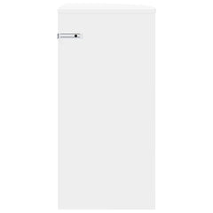 vidaXL End Table White 29.6 x 29.6 x 60 cm Engineered Wood 6
