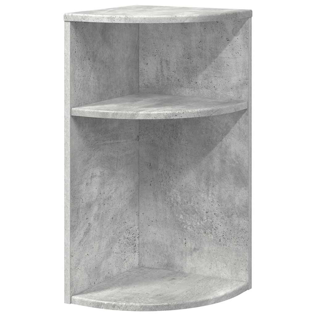 vidaXL End Table Concrete Grey 29.6 x 29.6 x 60 cm Engineered Wood 2