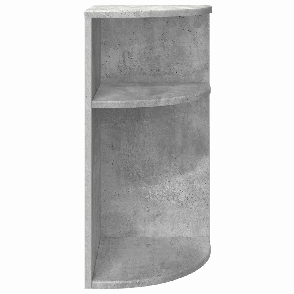 vidaXL End Table Concrete Grey 29.6 x 29.6 x 60 cm Engineered Wood 5