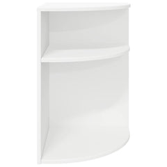 vidaXL End Table White 39.7 x 39.7 x 60 cm Engineered Wood 5