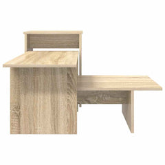 vidaXL Console Table Sonoma Oak 91.5 x 35 x 38.5 cm Engineered Wood 6