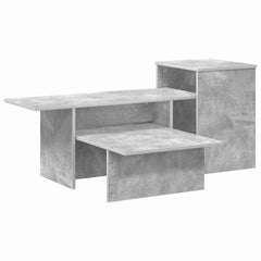 vidaXL Console Table Concrete Grey 91.5 x 35 x 38.5 cm Engineered Wood 2