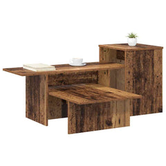 vidaXL Console Table Old Wood 91.5 x 35 x 38.5 cm Engineered Wood 3