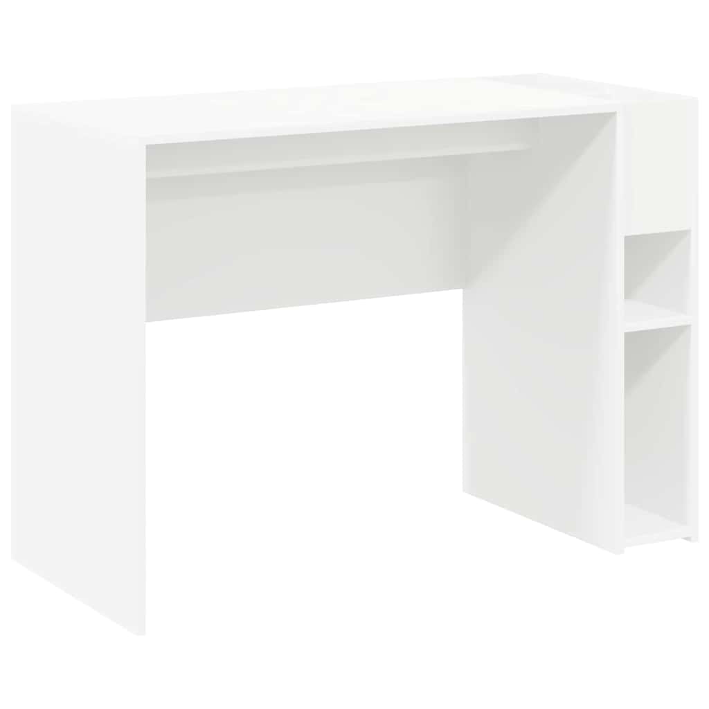Desk Engineered Wood 109 x 50 x 78 cm White