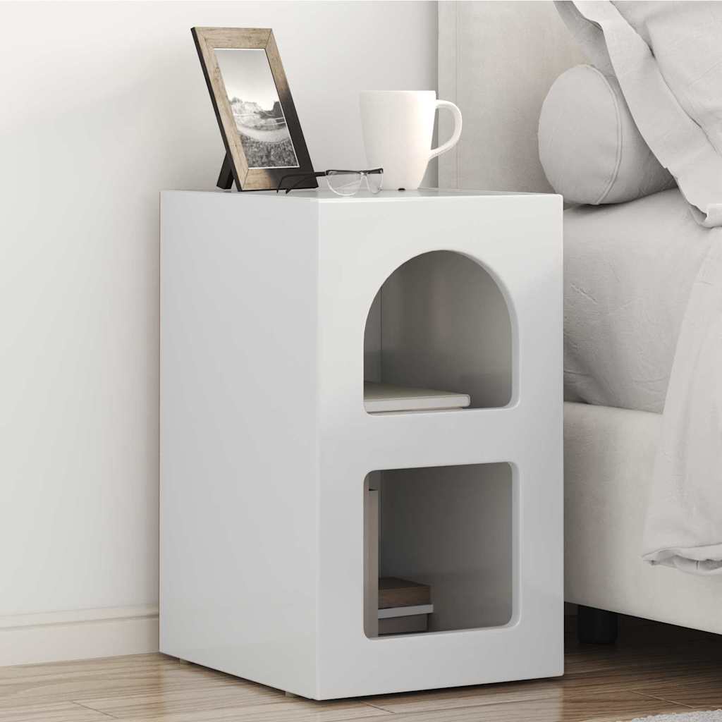 vidaXL Bedside Table ELST 29.5 x 33.5 x 50 cm