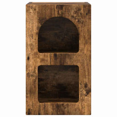 vidaXL Bedside Table ELST 2 pcs Smoked Oak 29.5 x 33.5 x 50 cm 6