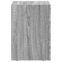 vidaXL Bedside Table ELST Grey Sonoma 29.5 x 33.5 x 50 cm 5