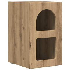 vidaXL Bedside Table ELST 2 pcs Artisan Oak 29.5 x 33.5 x 50 cm 5