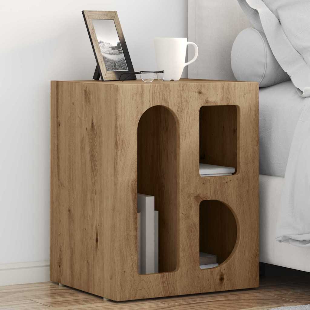 Bedside Table ELST Artisan oak