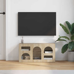 vidaXL TV Cabinet ELST 80 x 35 x 40 cm Sonoma Oak Engineered Wood 4