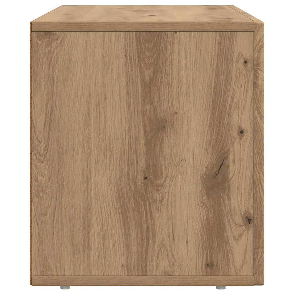 vidaXL TV Cabinet ELST 80 x 35 x 40 cm Artisan Oak Engineered Wood 6