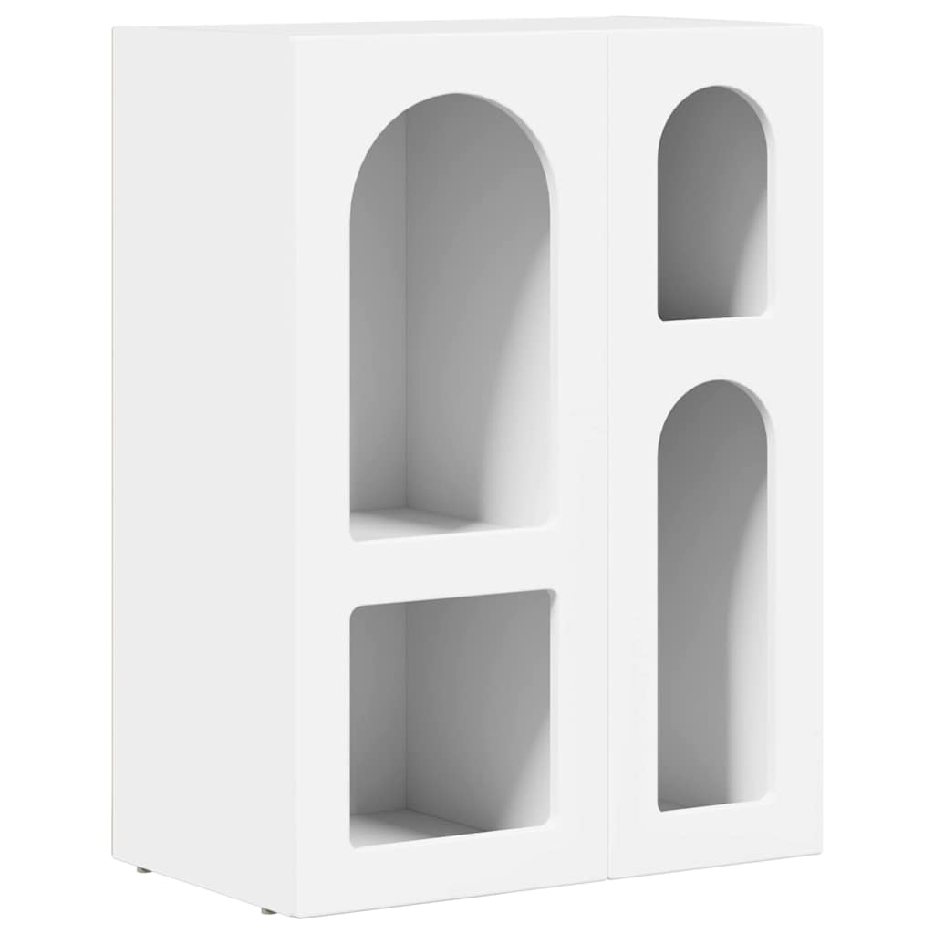 Sideboard ELST 59 x 35 x 80.5 cm Engineered Wood White