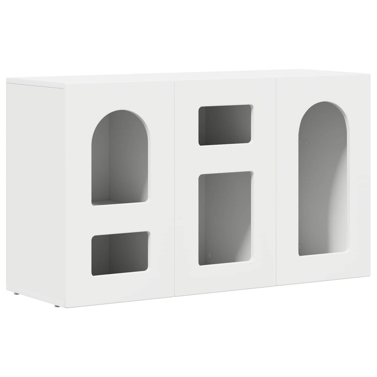 Sideboard ELST 100 x 35 x 59 cm Engineered Wood White