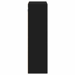 vidaXL Hanging Cabinet ELST Black 59 x 20 x 71.5 cm Engineered Wood 6