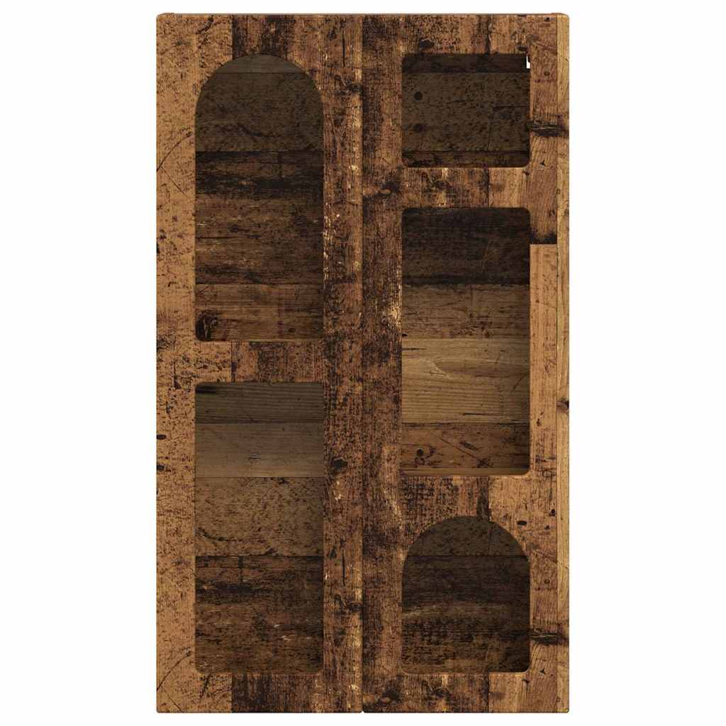 vidaXL Hanging Cabinet ELST Old Wood 59 x 20 x 100 cm Engineered Wood 5