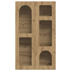 vidaXL Hanging Cabinet with Shelf ELST Artisan Oak 59 x 20 x 100 cm 5