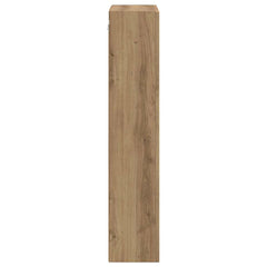 vidaXL Hanging Cabinet with Shelf ELST Artisan Oak 59 x 20 x 100 cm 6