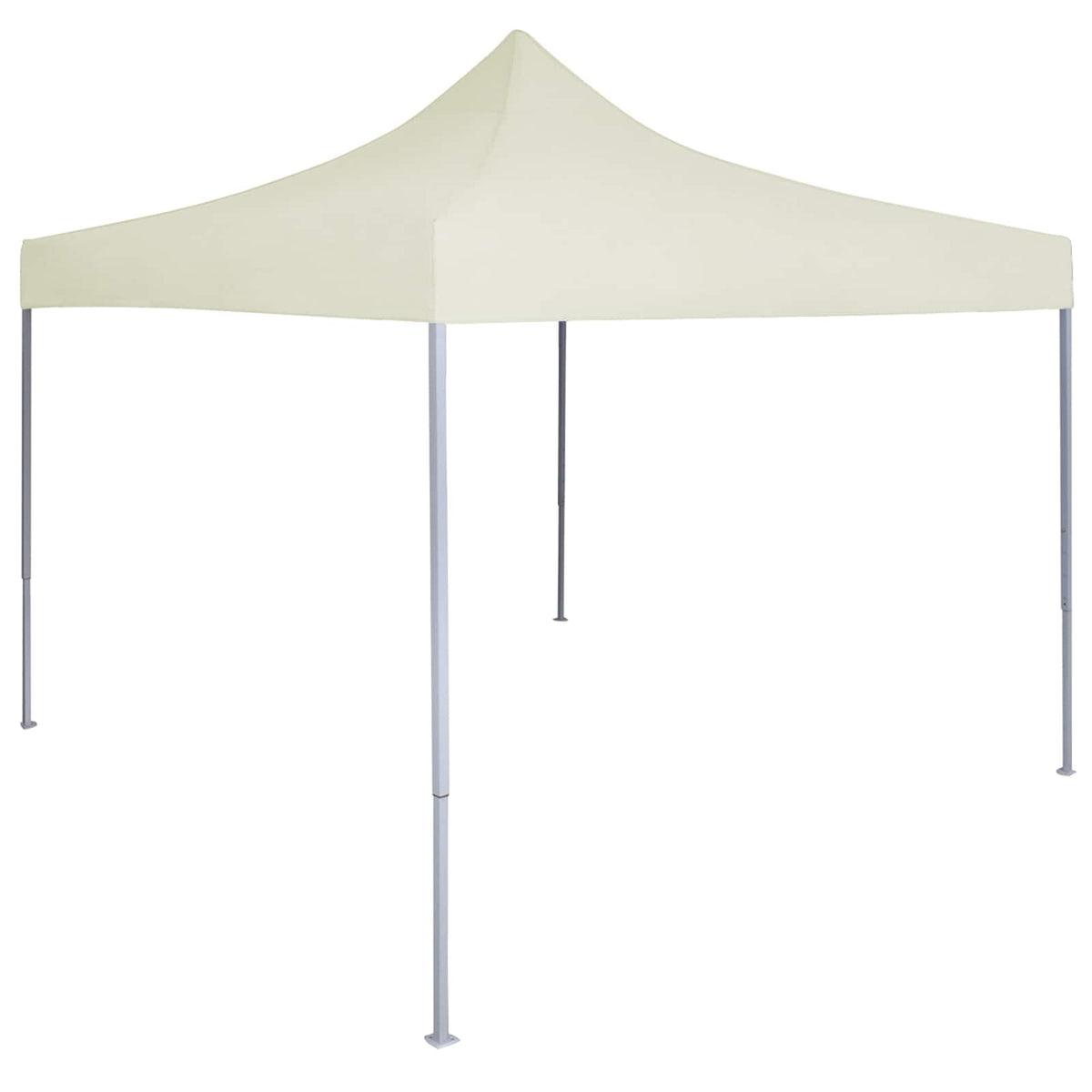 Party Tent 200 x 200 x 306 cm Oxford Fabric Yes without Sidewall Cream