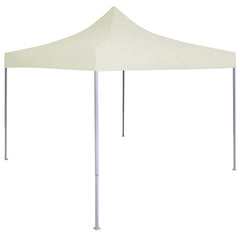 Party Tent 200 x 200 x 306 cm Oxford Fabric Yes without Sidewall Cream