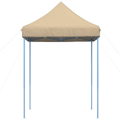 Party Tent 200 x 200 x 306 cm Oxford Fabric Yes without Sidewall Beige