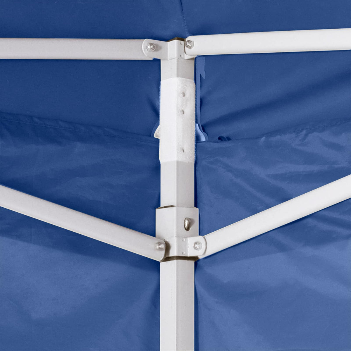 Party Tent 200 x 200 x 306 cm Oxford Fabric Yes with 2 Sidewalls Blue