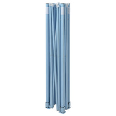 Party Tent 279 x 410 x 315 cm Oxford Fabric Yes with 2 Sidewalls Cream