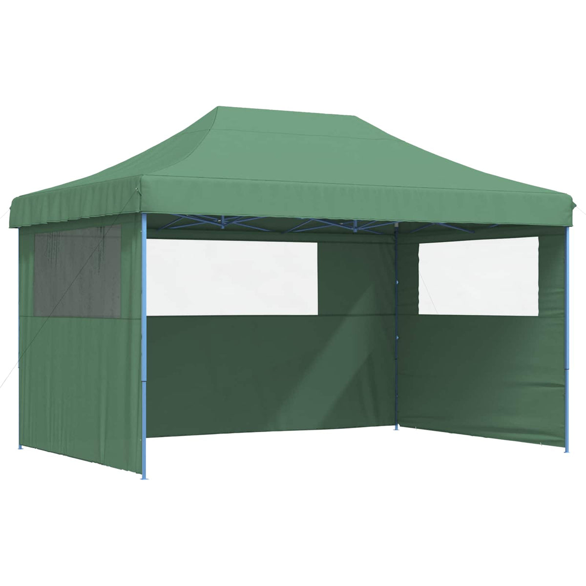 Party Tent 292 x 440 x 315 cm Oxford Fabric Yes with 2 Sidewalls Green
