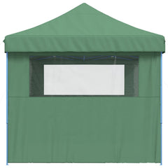 Party Tent 292 x 440 x 315 cm Oxford Fabric Yes with 2 Sidewalls Green