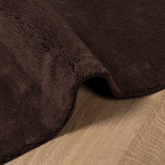 vidaXL Medium Pile Soft and Washable Rug HUARTE Brown 170 x 120 cm 6